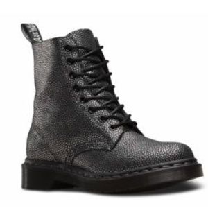 Dr Doc Martens Pascal Silver Pebble Boots 11